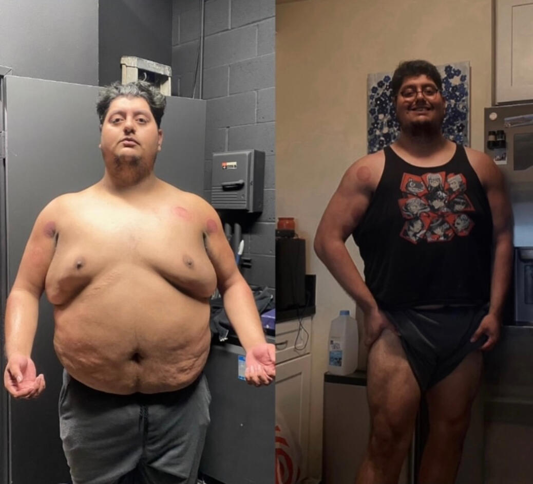 Before 340 lbs, After 298 lbs