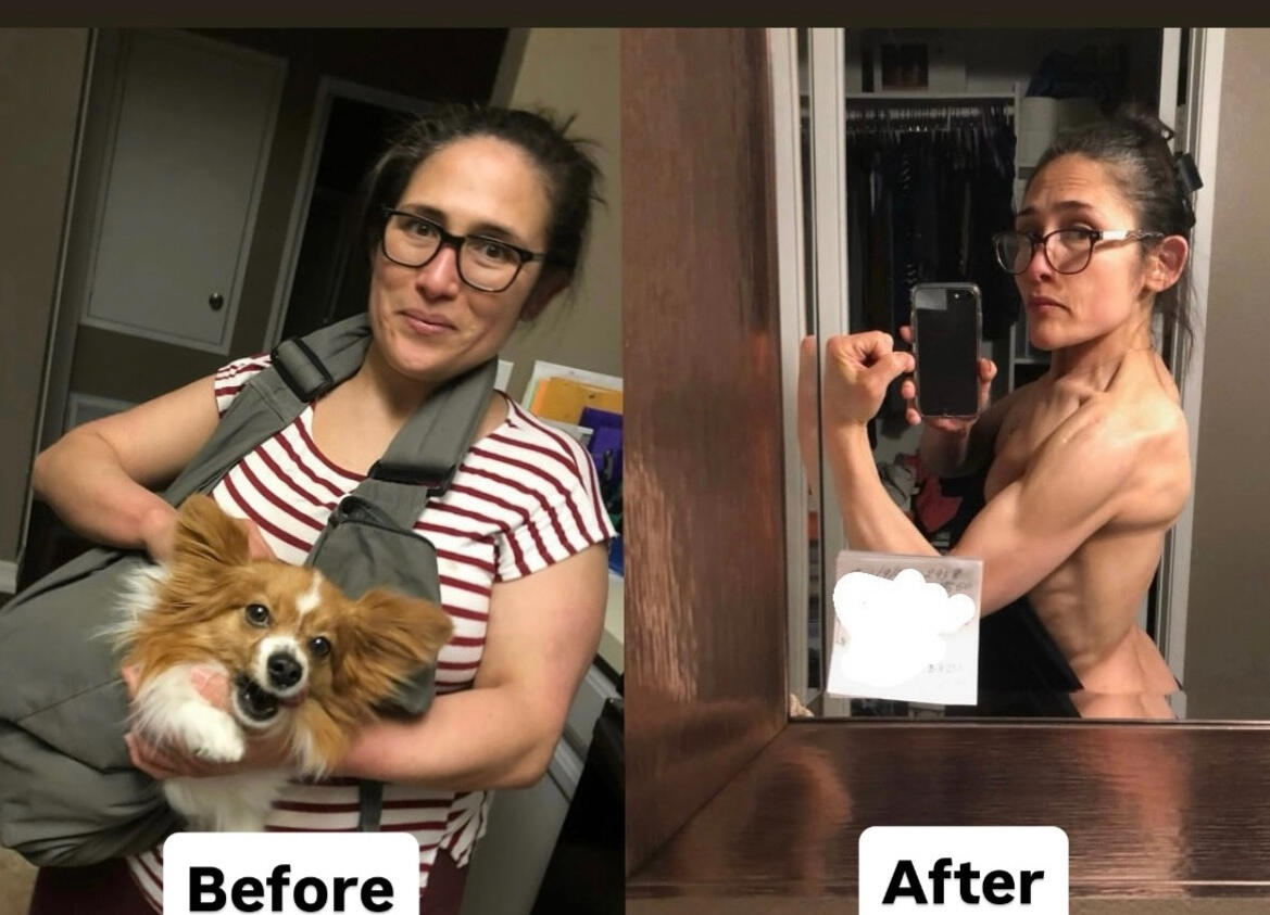 Before 170 lbs, After 120 lbs